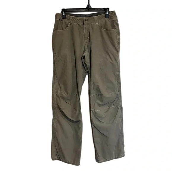 Kühl Womens Active Khaki Cargo Pants Size 6 Hiking Outdoor Athletic Performance - Picture 1 of 7